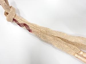 未使用品　正絹　夏手組帯締め